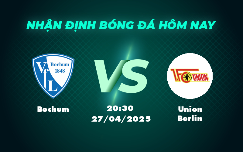 bochum union berlin 27 04 bundesliga