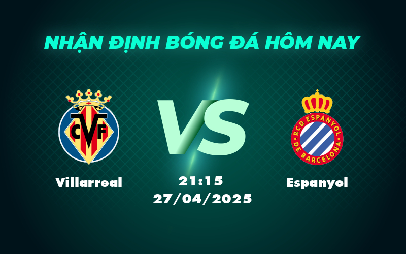 villarreal espanyol 27 04 la liga