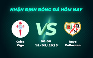celta vigo rayo vallecano 19 05 la liga