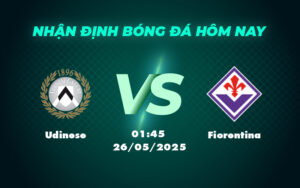 udinese fiorentina 26 05 seria a